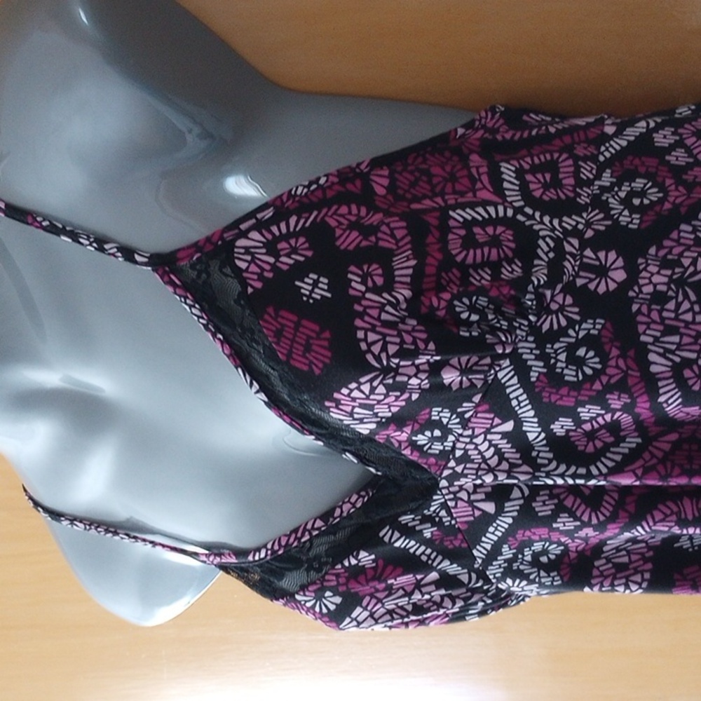 Nightie Black & Pink Size M (APT 9 brand) - Picture 5 of 11